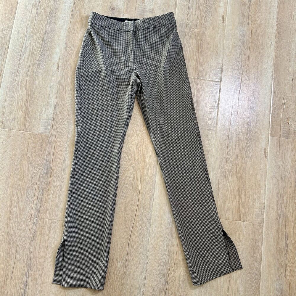 Babaton Pants 00 Womens Minter Mid Rise Slim Fit Suit Trouser Gray Aritzia